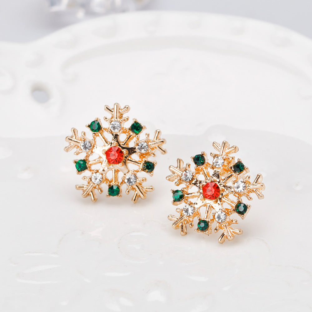 Christmas Snowflake Earrings