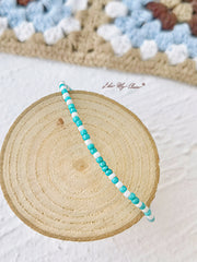 Adjustable Drawstring Beaded Bracelet Ocean Drive