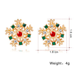 Christmas Snowflake Earrings