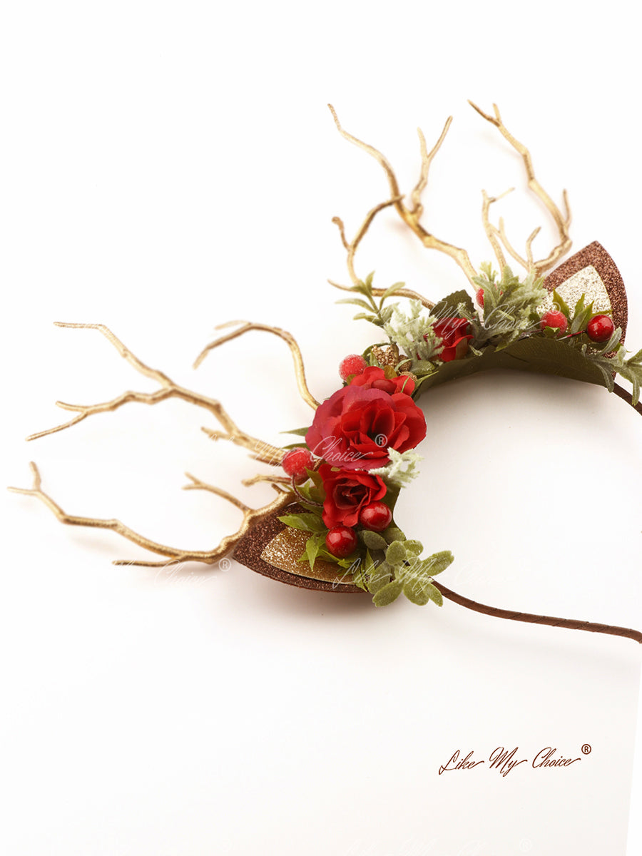 Reindeer Antler Christmas Reindeer Headband | LikeMyChoice®