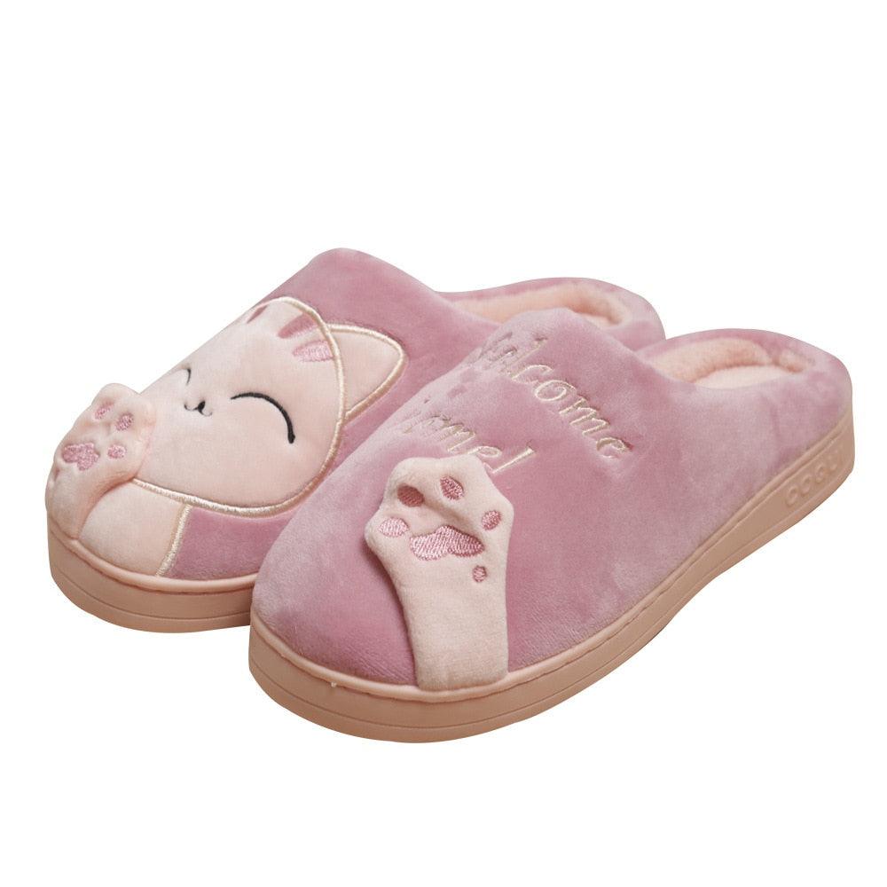 Cat Slippers for Adults - Indoor Shoes