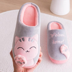 Cat Slippers for Adults - Indoor Shoes