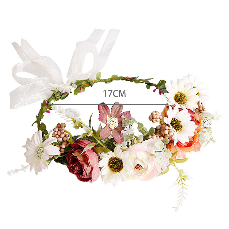 Boho Wedding Flower Crown