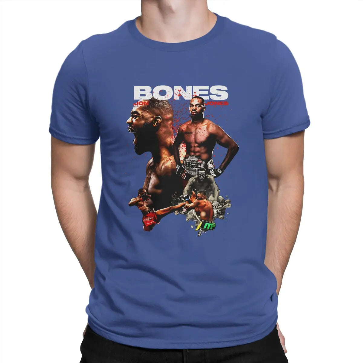 UFC Jon Jones T Shirt - Bones 100% Cotton