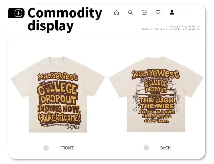 College Dropout T Shirt