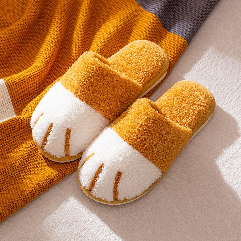 Cat Paw Indoor Slippers Unisex