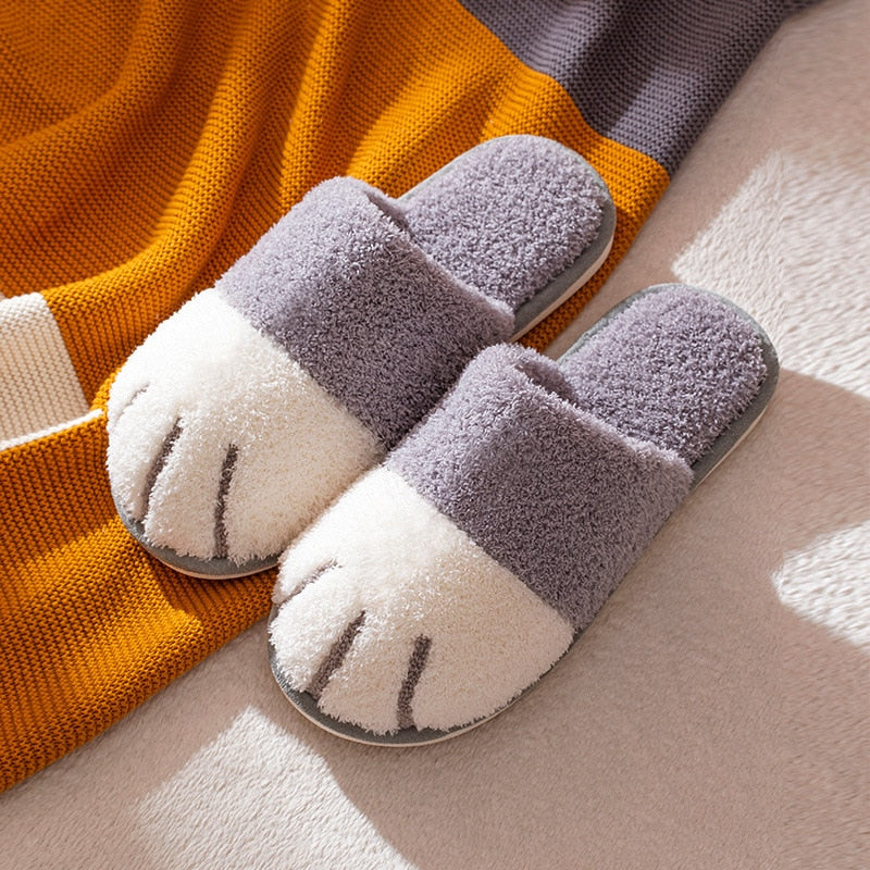 Cat Paw Indoor Slippers Unisex