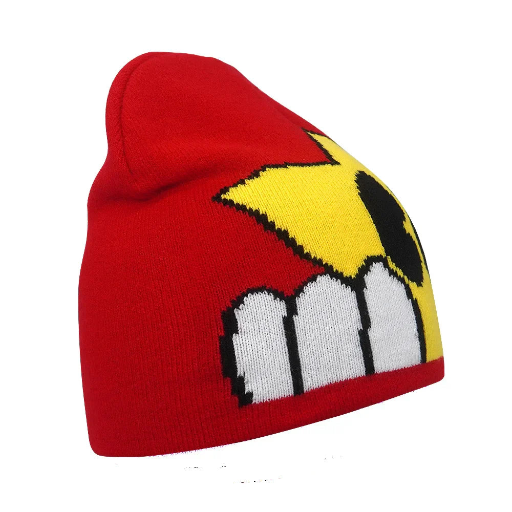 Kanye Letter Knitted Beanie: Unisex Hip Hop Hat