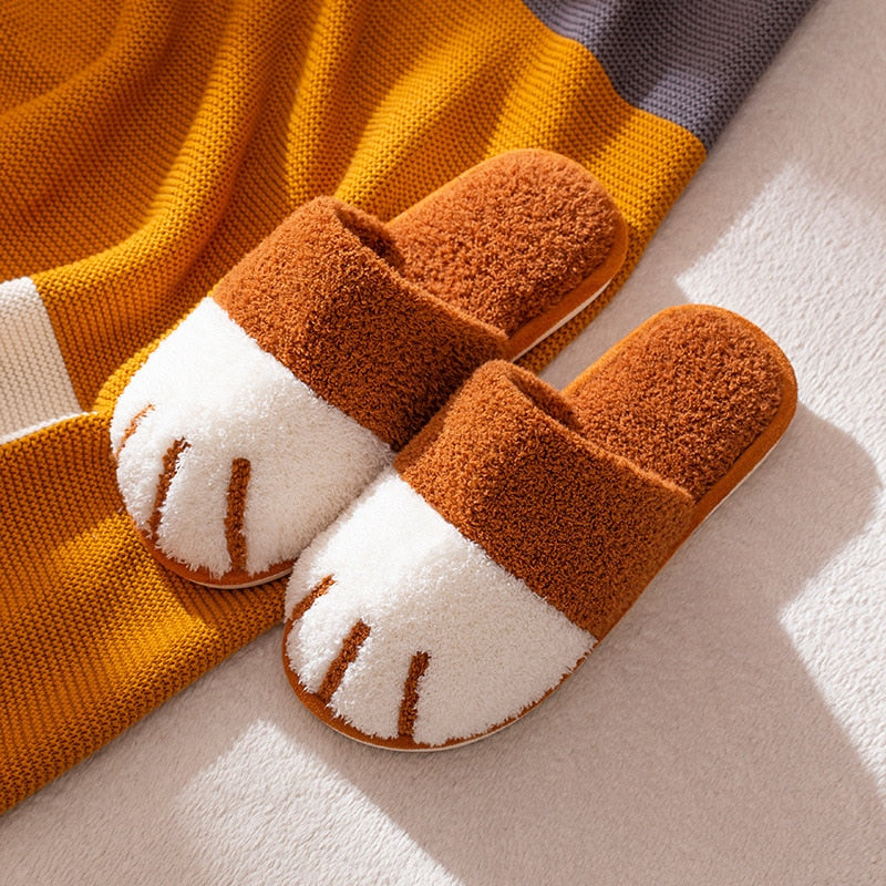 Cat Paw Indoor Slippers Unisex