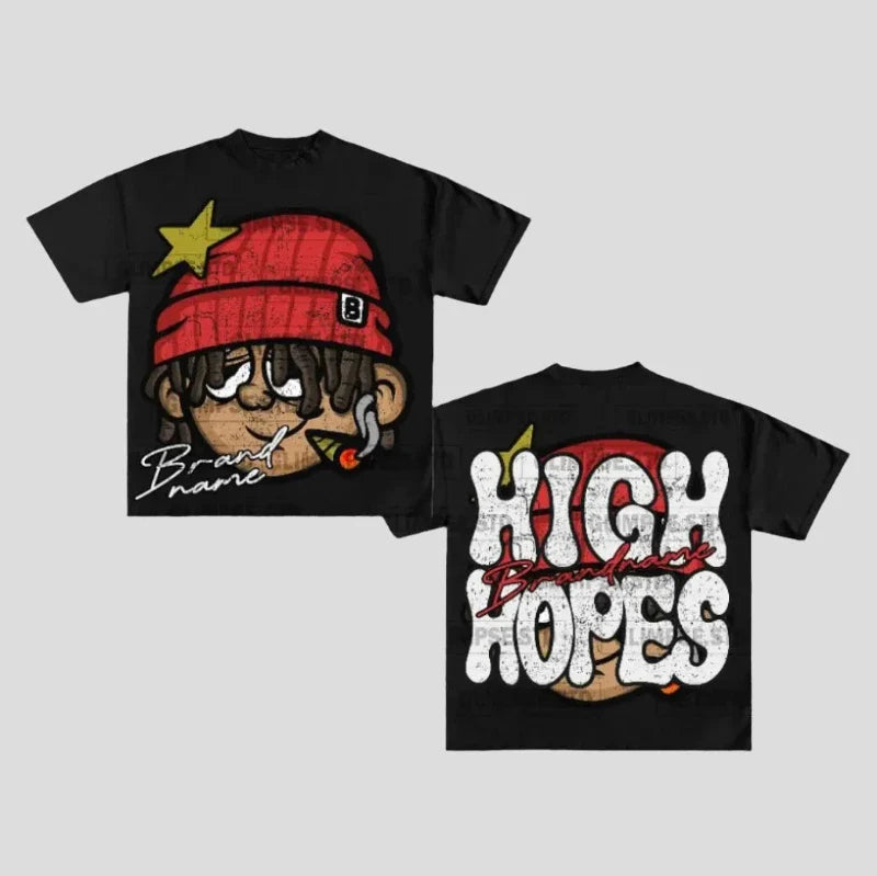 High Hopes T-Shirt - Oversized Graphic Tee