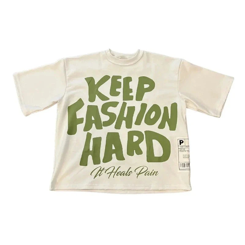 Oversized Graphic T Shirts - Keep Fashion Hard