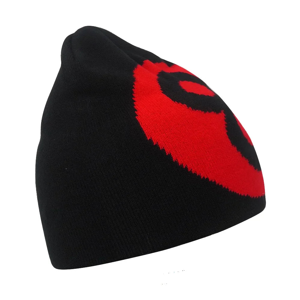 Kanye Letter Knitted Beanie: Unisex Hip Hop Hat