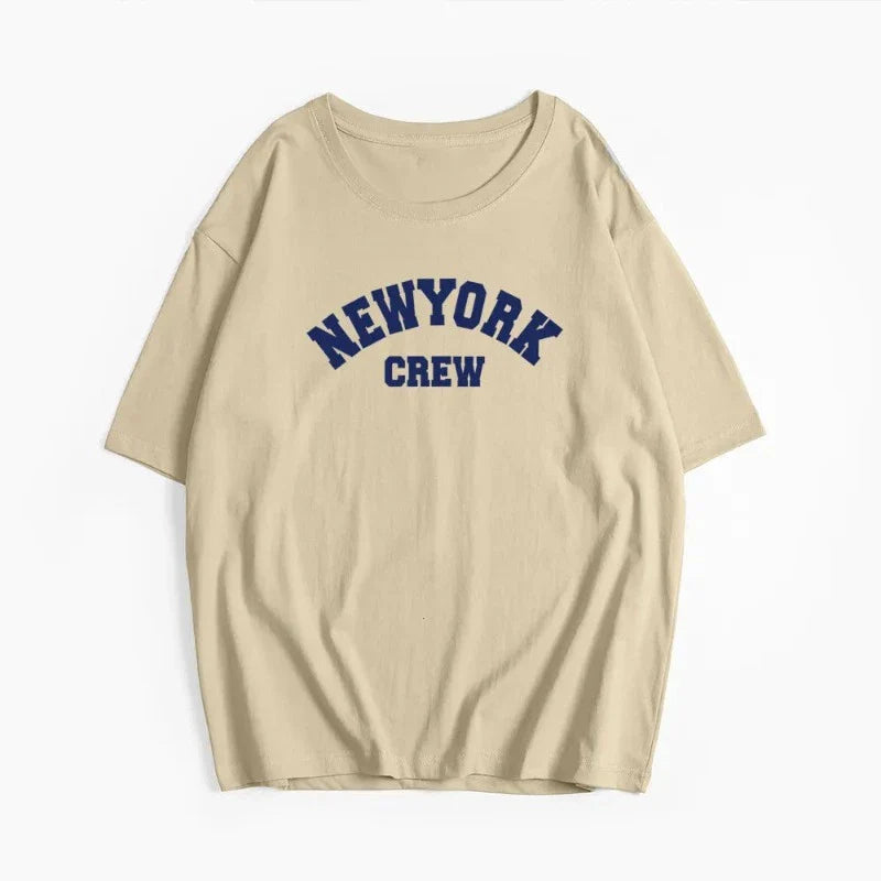 New York T Shirt Oversized - Urban Fashion Statement for Women