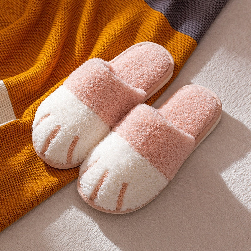 Cat Paw Indoor Slippers Unisex