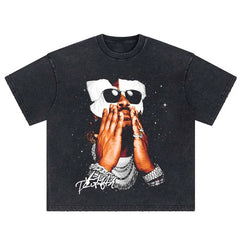 Retro Vibe: Nineties Portrait Classic T Shirts