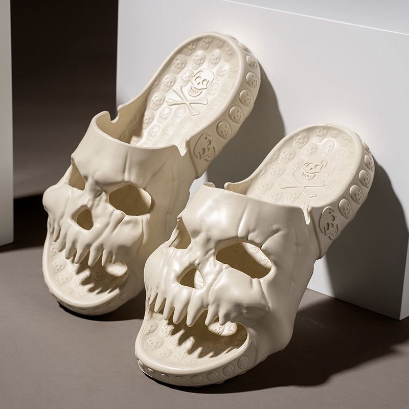 Unisex Halloween EVA Skull Sandals