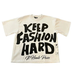 Oversized Graphic T Shirts - Keep Fashion Hard