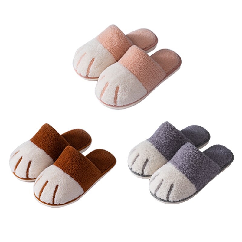 Cat Paw Indoor Slippers Unisex