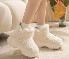 High Top Platform Winter Ankle Boots for Women