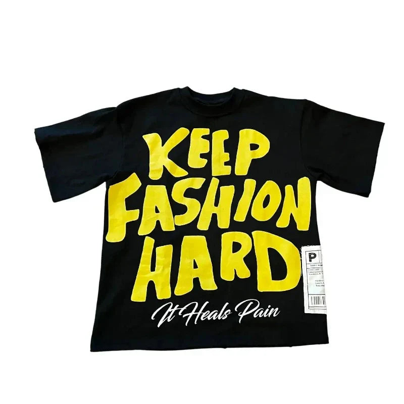 Oversized Graphic T Shirts - Keep Fashion Hard