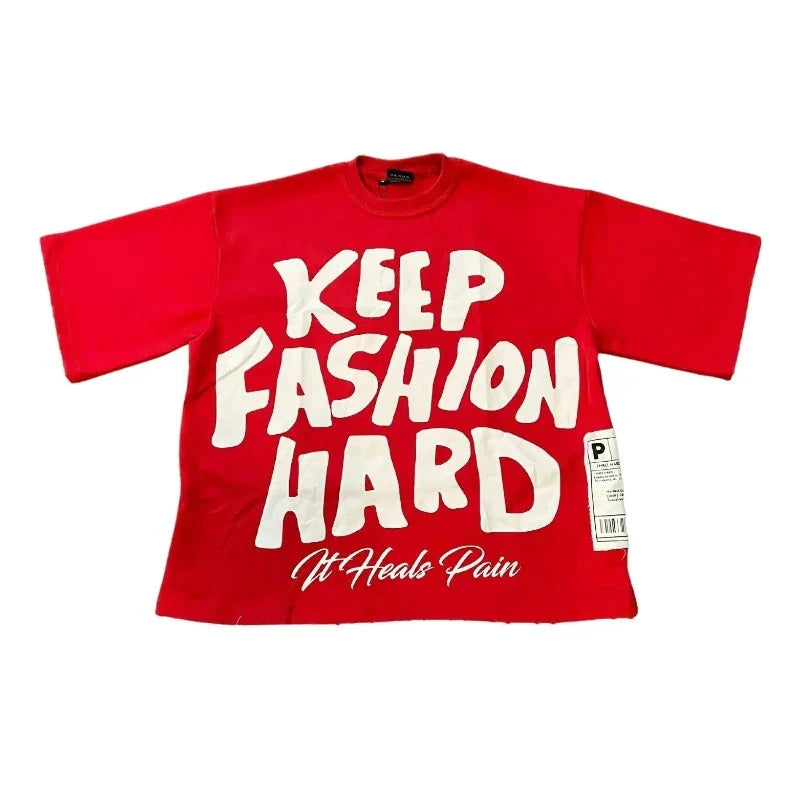 Oversized Graphic T Shirts - Keep Fashion Hard