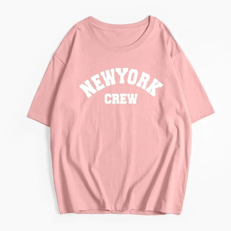 New York T Shirt Oversized - Urban Fashion Statement for Women