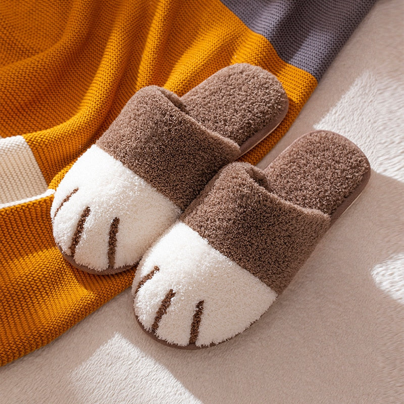 Cat Paw Indoor Slippers Unisex