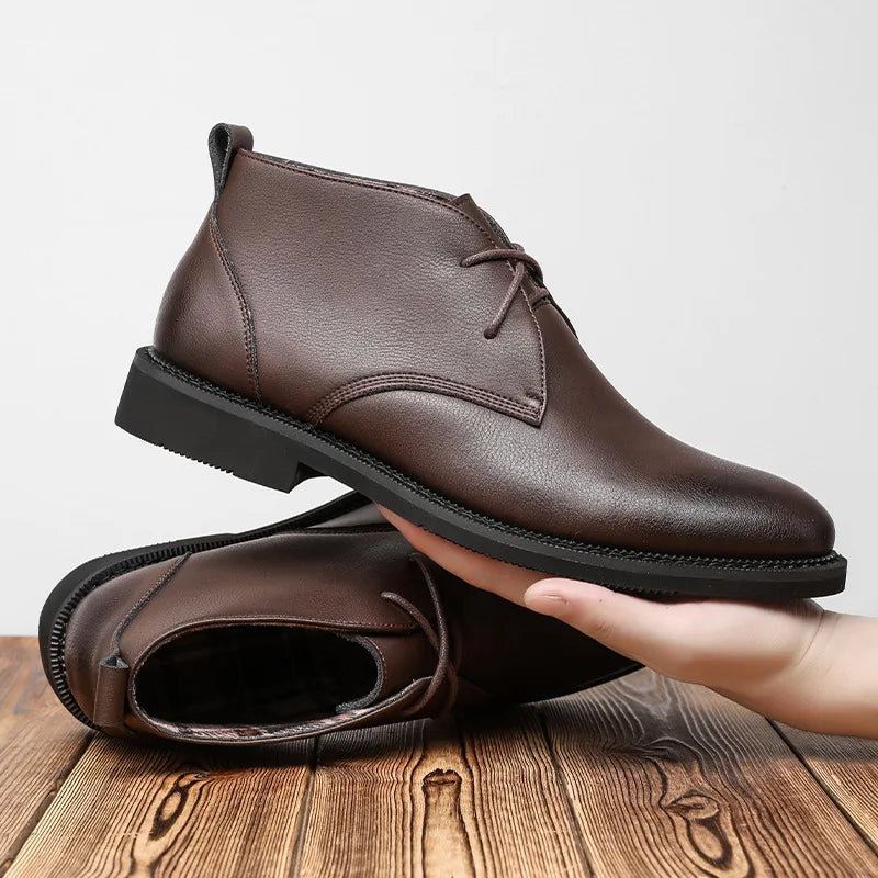 Leather Chelsea Boots for Men