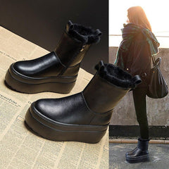 8cm Platform Boots for Women