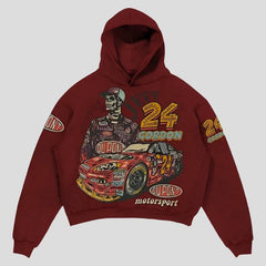 Jeff Gordon Hoodie - Oversized Unisex Streetwear