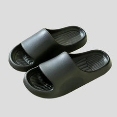 Big and Tall Slippers: Comfy Unisex Flat Sandals for Indoor Relaxation