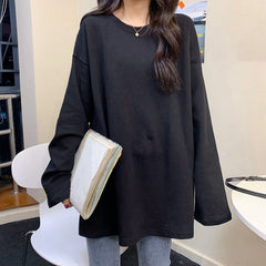 Oversized Long Sleeve T shirt Harajuku Style for Women