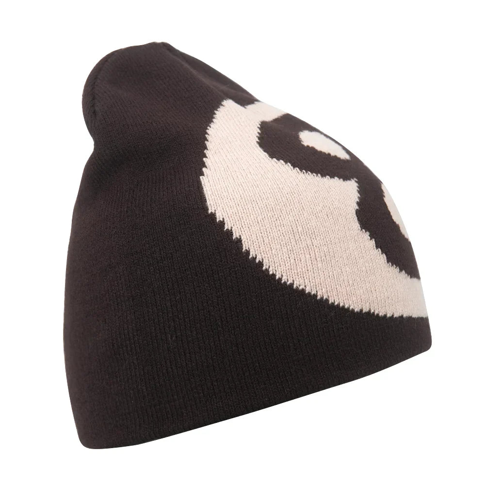 Kanye Letter Knitted Beanie: Unisex Hip Hop Hat