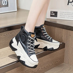 Chunky Platform High Top Sneakers for Women