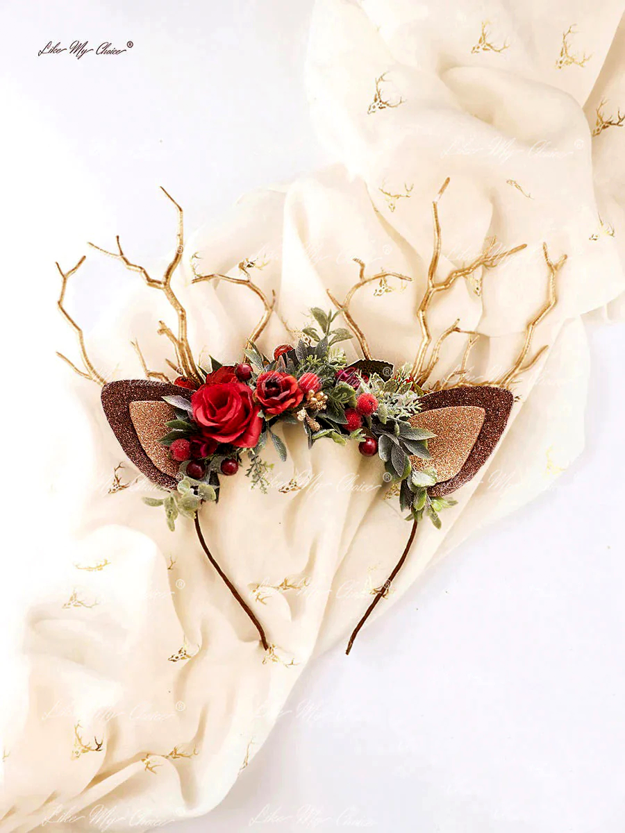 Reindeer Antler Christmas Reindeer Headband | LikeMyChoice®